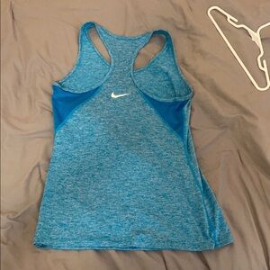 Nike Blue Sleeveless Tank Top